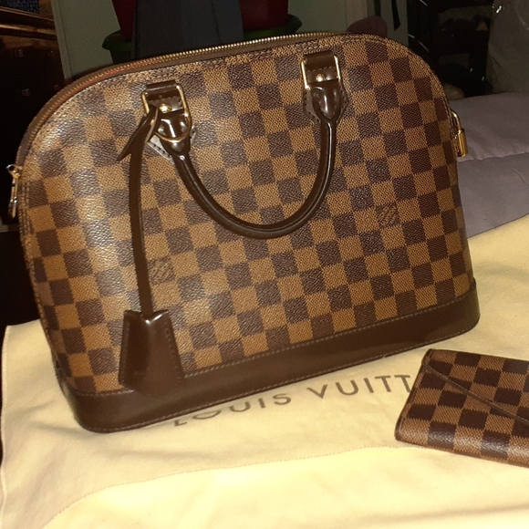 Genuine Louis Vuitton Alma Top Handle Bag - Picture 1 of 4